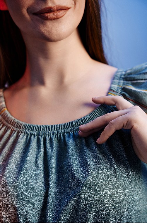 Женское летнее хлопковое платье Натали