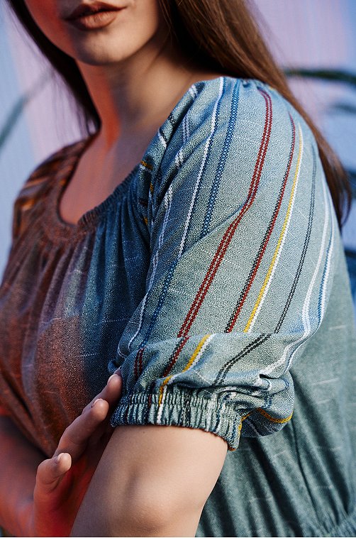 Женское летнее хлопковое платье Натали