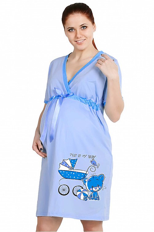Сорочка женская для беременных Оптима Трикотаж