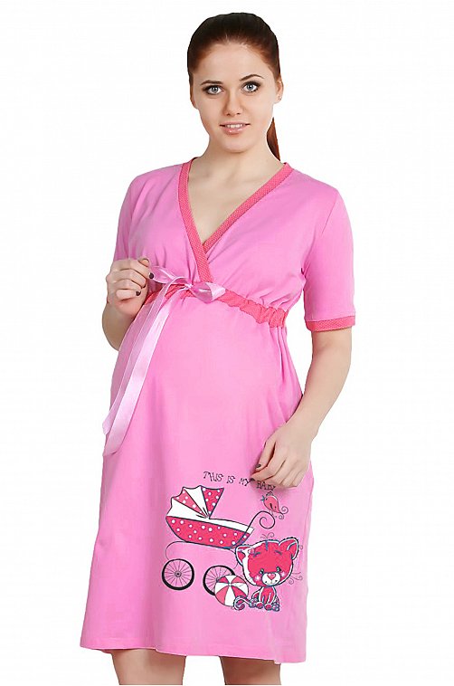 Сорочка женская для беременных Оптима Трикотаж