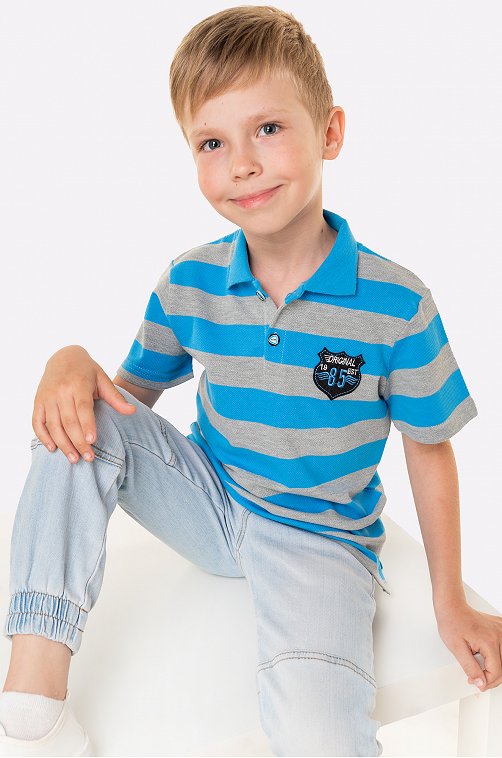 Футболка-поло для мальчика Bonito