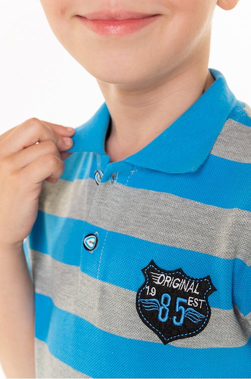 Футболка-поло для мальчика Bonito