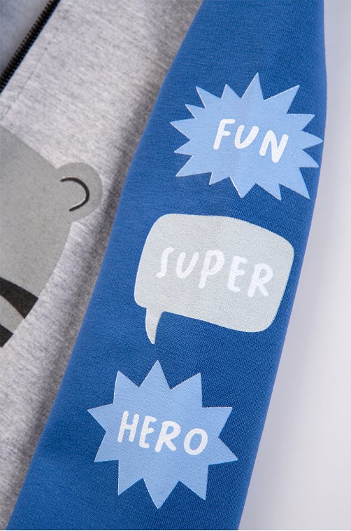 Детская толстовка из футера двухнитки Bonito