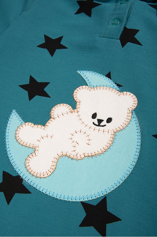 Детский комбинезон из футера двухнитки Bonito