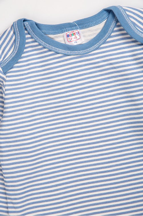 Хлопковое детское боди из рибаны Bonito