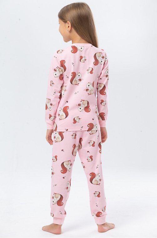 Хлопковая пижама для девочки с эластаном Bonito