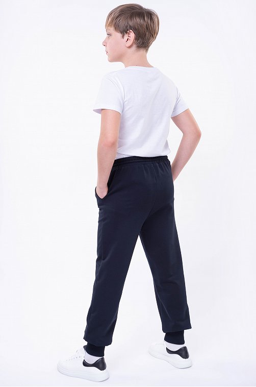Брюки из футера двухнитки для мальчика Bonito