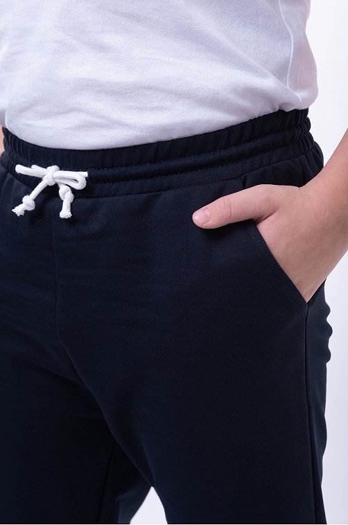 Брюки из футера двухнитки для мальчика Bonito