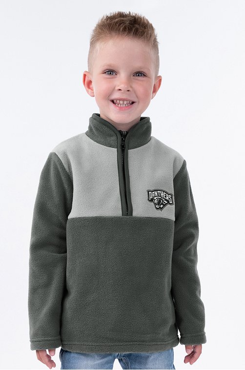 Флисовый джемпер для мальчика Bonito