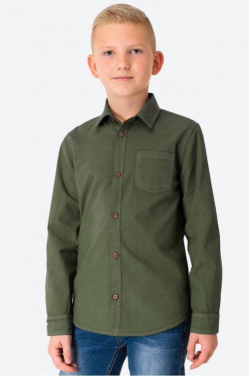 Рубашка из плотного хлопка для мальчика Bonito