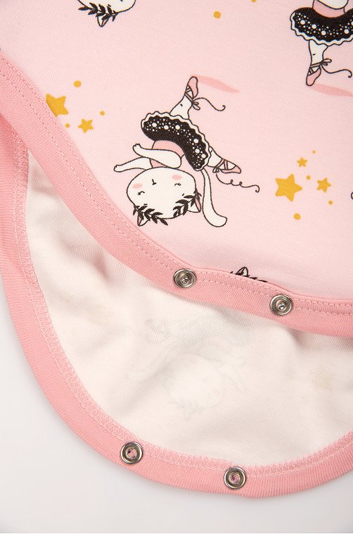 Хлопковое детское боди из интерлока Bonito