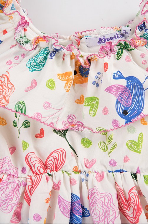 Летнее платье для девочки Bonito