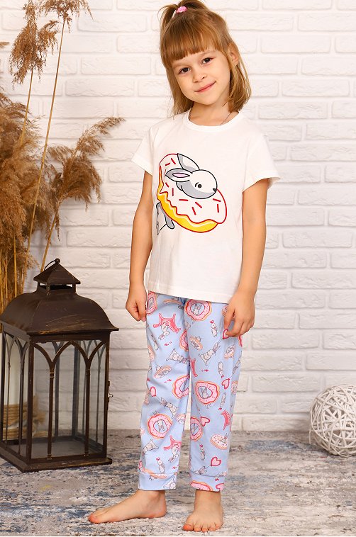 Пижама для девочки Палитра Текстиль