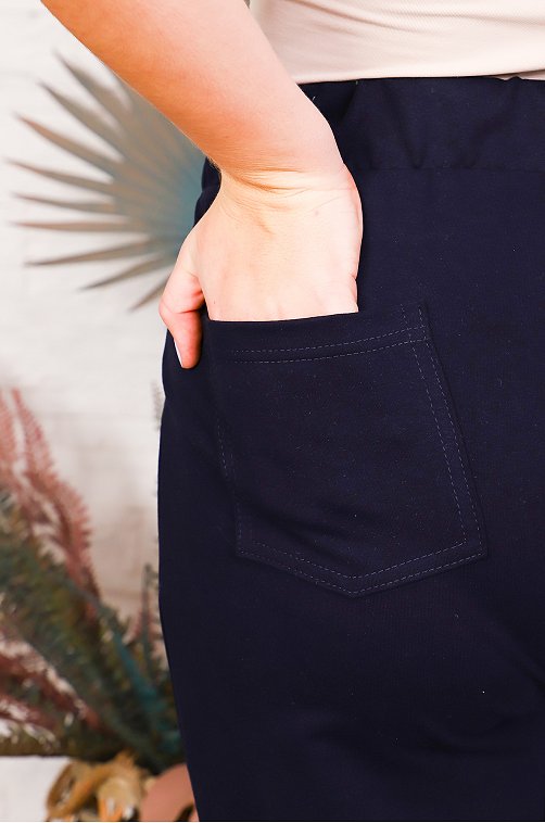Женские брюки из футера двухнитки Палитра Текстиль