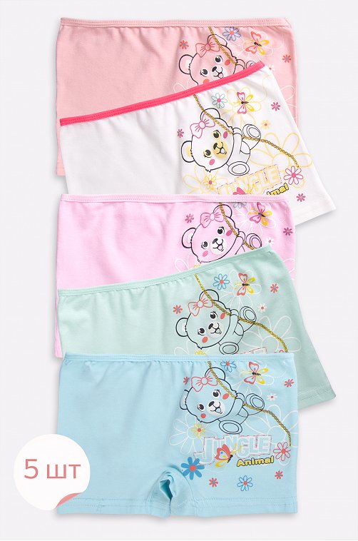 Трусы для девочки 5шт. Pinolo