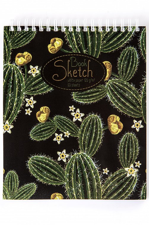 Скетчбук на гребне 60 л. Полотняно-Заводская бумажная мануфактура