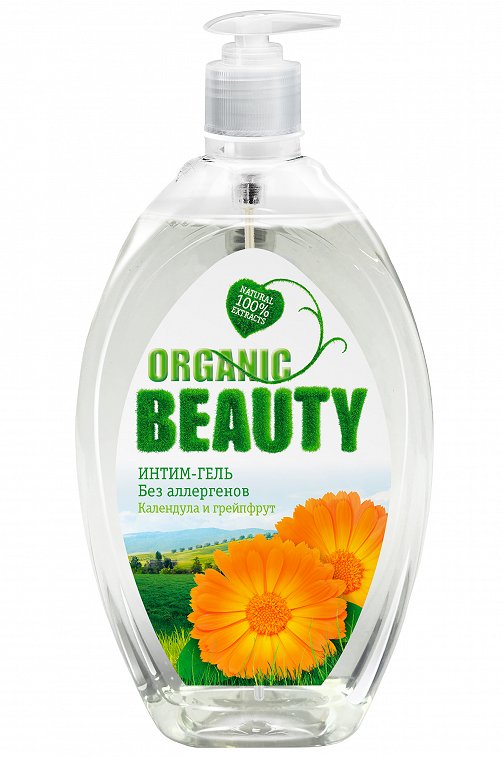 Интим-гель Календула и Грейпфрут 500 мл Organic Beauty