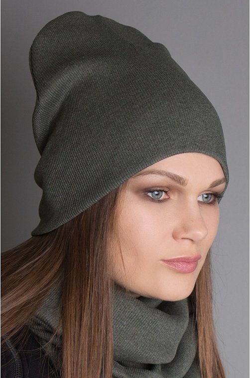 Комплект шапка женская со снудом Русбубон