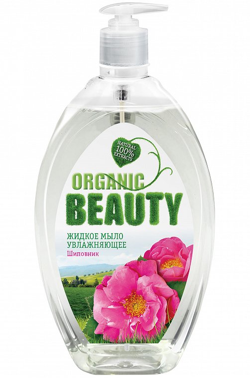 Мыло жидкое Увлажняющее 500 мл Organic Beauty