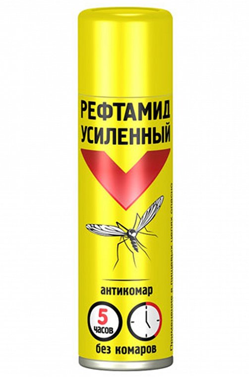 Аэрозоль усиленный от комаров Антикомар 150 мл Рефтамид