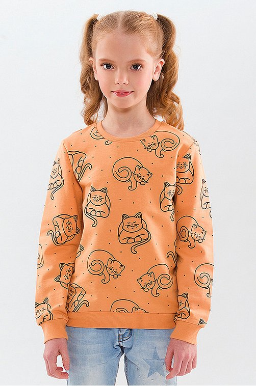 Джемпер для девочки RoxyFoxy 6631288 мультиколор купить оптом в HappyWear.ru