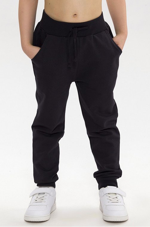 Утепленные брюки для мальчика RoxyFoxy 6631305 черный купить оптом в HappyWear.ru