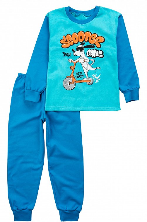 Теплая пижама для мальчика Родители и Дети