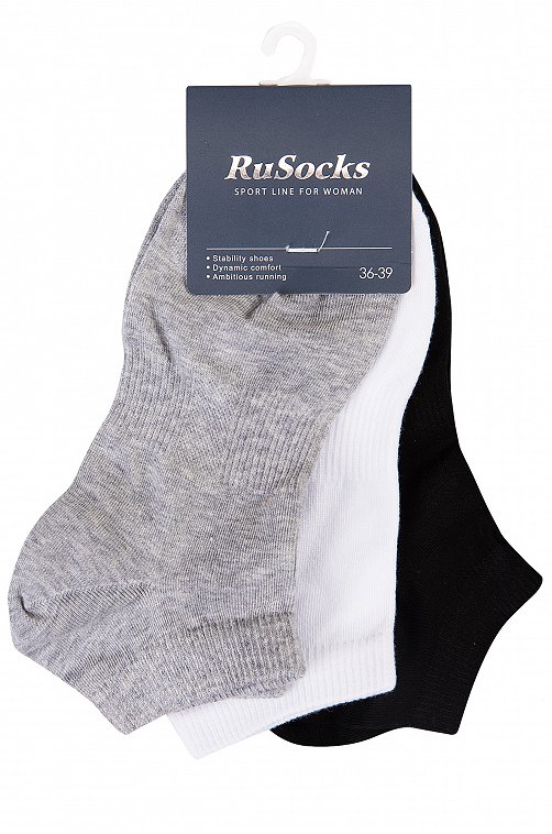 Набор женских носков 3 пары RuSocks