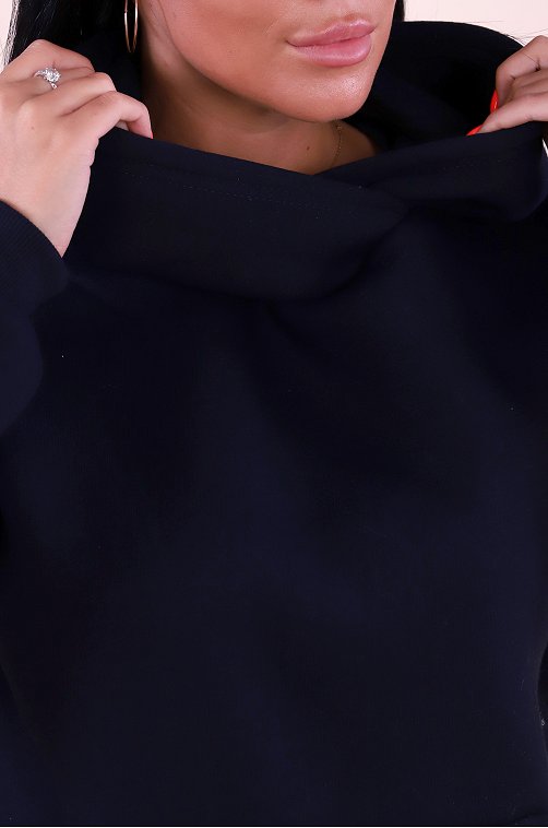Теплый женский костюм из футера трехнитки с начесом Руся