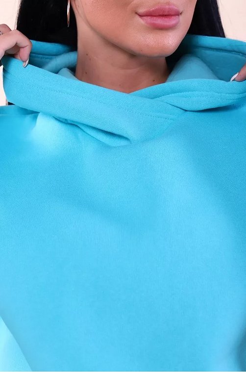 Теплый женский костюм из футера трехнитки с начесом Руся