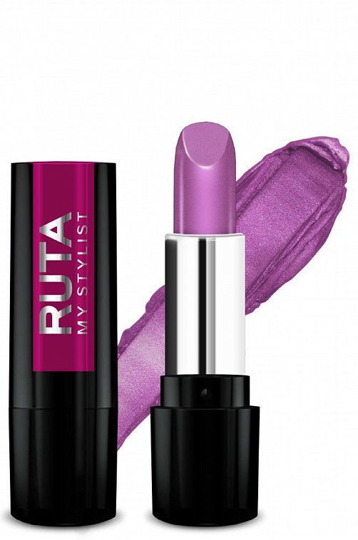 Помада губная Glamour Lipstick т.09 фиолетовая леди 4,5 г RUTA