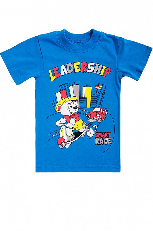 Футболка для мальчика Веселый Супер Слоненок