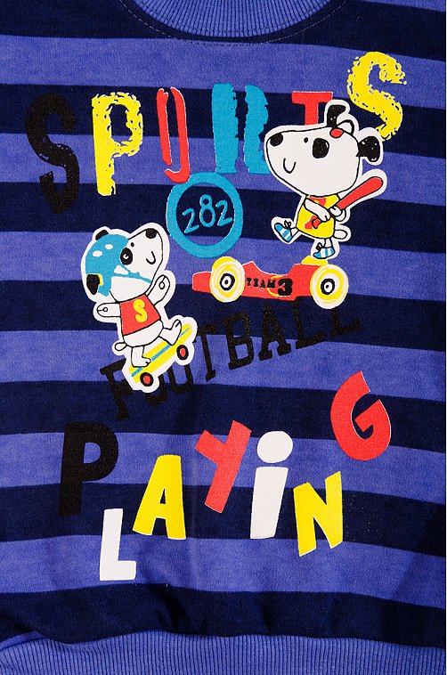 Лонгслив для мальчика Веселый Супер Слоненок