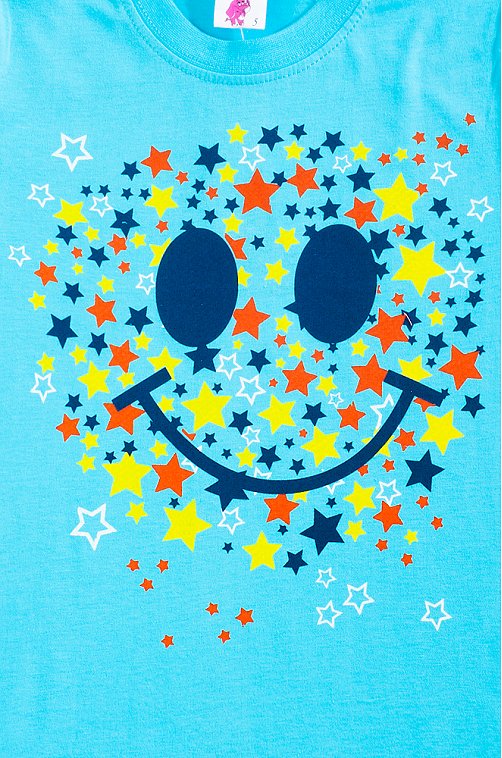 Футболка для девочки Веселый Супер Слоненок