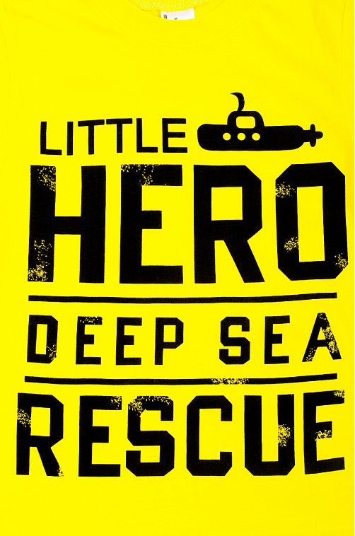 Футболка для мальчика Веселый Супер Слоненок