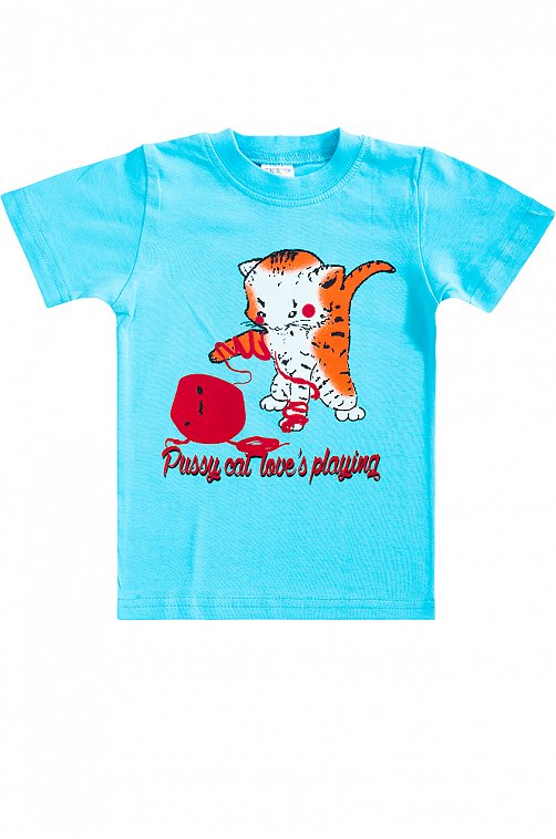 Футболка для девочки Веселый Супер Слоненок