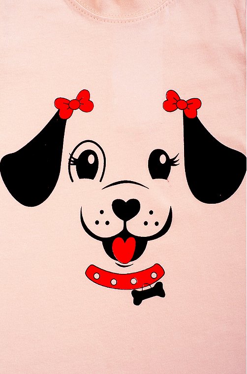 Футболка для девочки Веселый Супер Слоненок