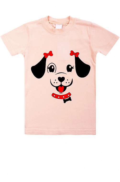 Футболка для девочки Веселый Супер Слоненок