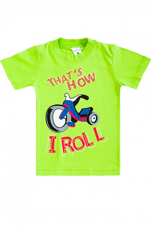 Футболка для мальчика Веселый Супер Слоненок