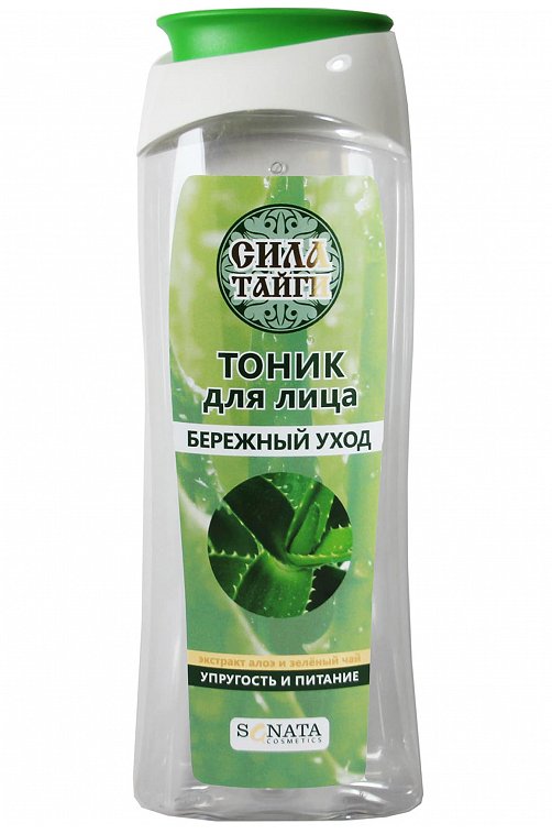 Тоник для лица Сила Тайги Экстракт алоэ и зеленый чай 250 мл Sanata Cosmetics