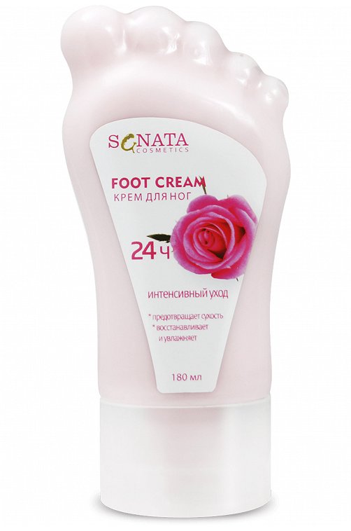 Крем для ног Роза 180 мл Sanata Cosmetics