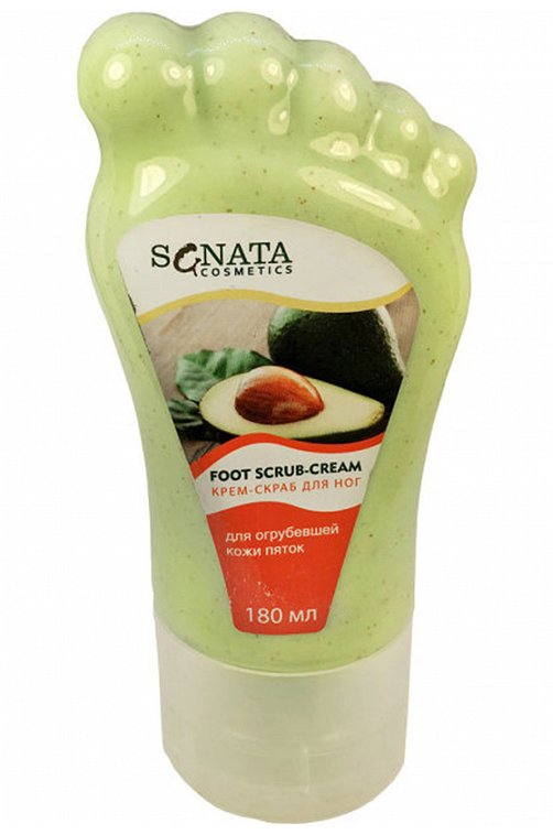 Крем-скраб для ног Авокадо роскошное питание 180 мл Sanata Cosmetics