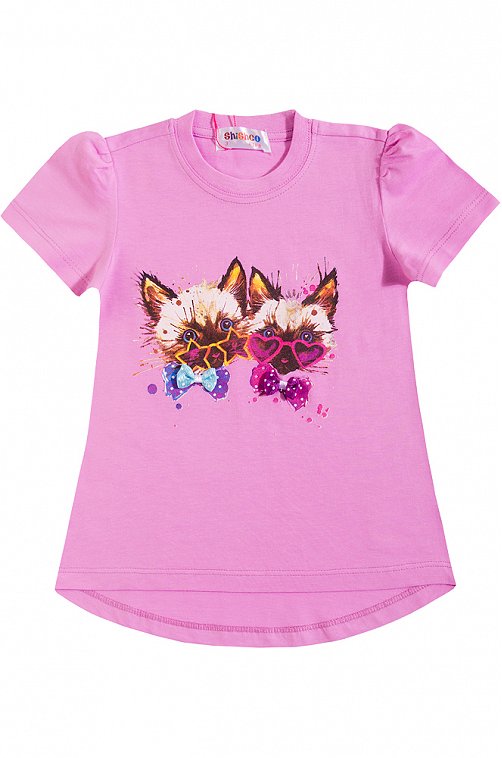 Футболка для девочки SHISHCO