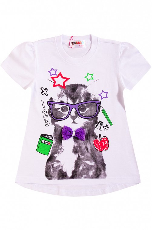 Футболка для девочки SHISHCO