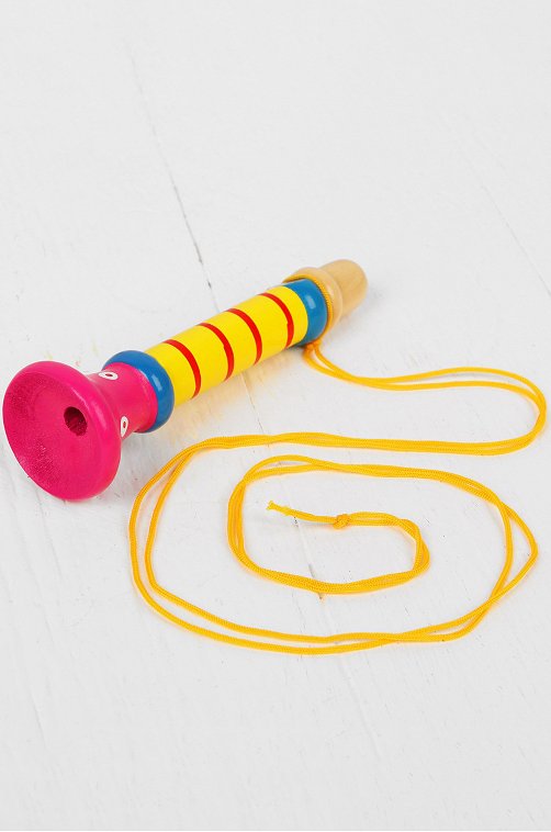 Музыкальная игрушка Дудочка на веревочке Лесная мастерская