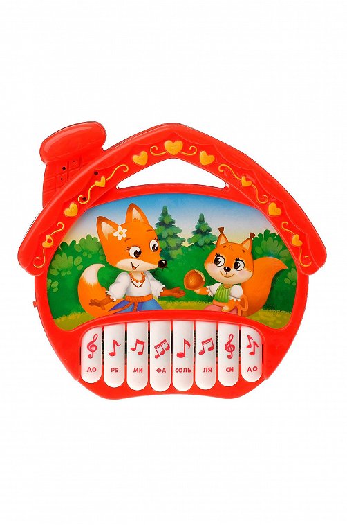 Музыкальная игрушка-пианино Домик Zabiaka