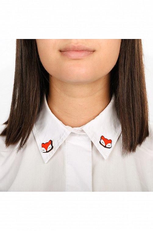 Значки на воротничок деревянные на подложке Micio