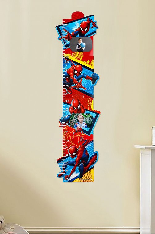Ростомер с местом под фото Человек-паук Marvel