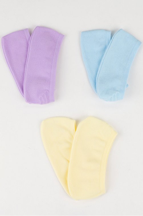 Набор женских носков-подследников 3 пары MINAKU