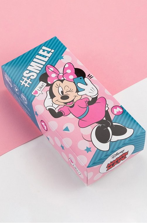 Набор носков для девочки 5 пар в подарочной коробке Disney